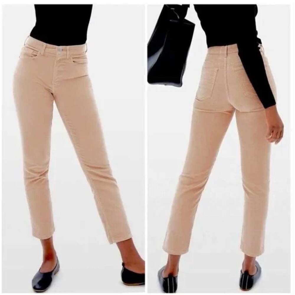 Everlane The‎ Baby Cord Cheeky Straight Crop Pants